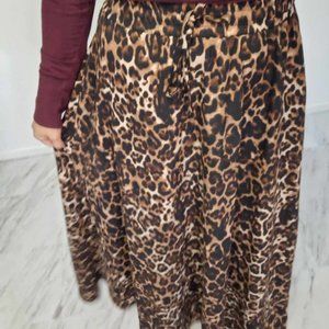 Cheetah Maxi skirt